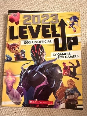 Scholastic Level Up 2023 Video Game Guide — for gamers